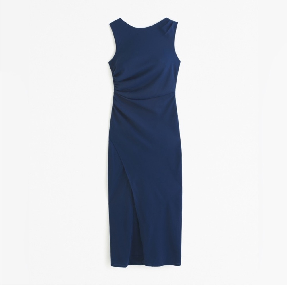 Abercrombie & Fitch Navy Blue Sleeveless Dress